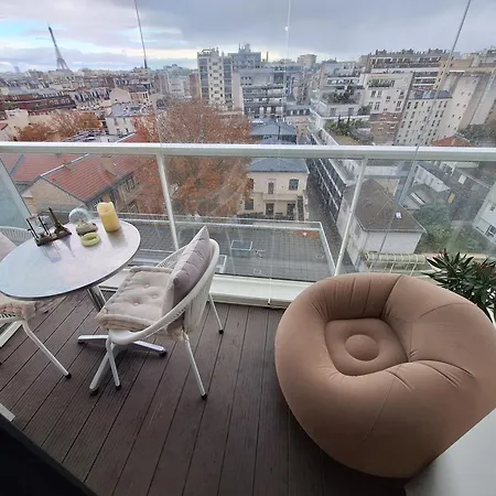 Apartment Vue Exceptionnelle Sur La Tour Eiffel